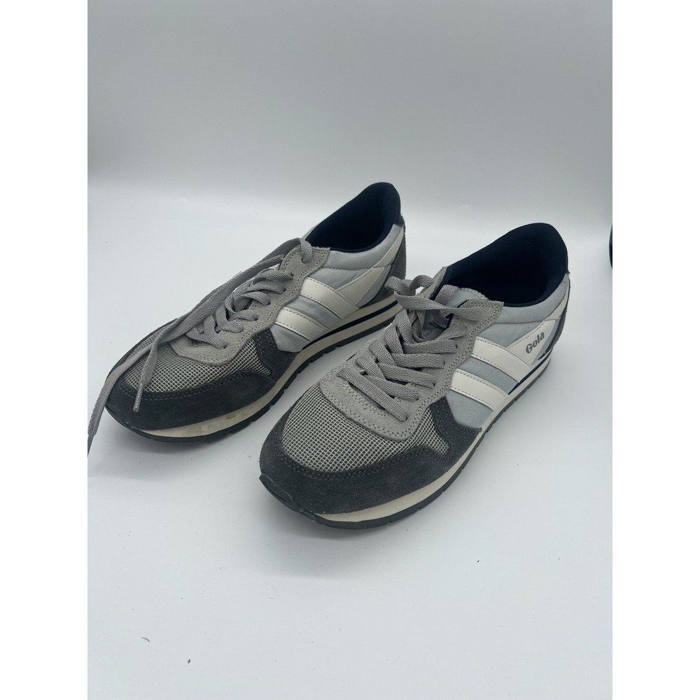 Gola Daytona Men's US 8 UK 7 EU 41 Gray White Navy Athletic Running‎ Shoes